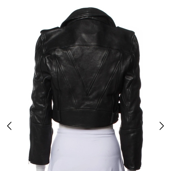 Women's Black Leather Jacket